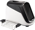 Smart Toaster Touchscreen - 1400W mit automatischem Heben und Senken - 7 Bräunungsstufen und wärmeisoliertes Gehäuse - für Brot Bagel Waffel Gebäck und Sandwiches