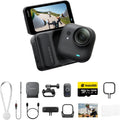 Insta360 GO Ultra Premium Fahrrad Bundle - freihändige 4K Mini Kamera in Schwarz - FlowState Stabilisierung und Schwachlichtfunktion - 200 Minuten Akku und 10 m wasserdicht