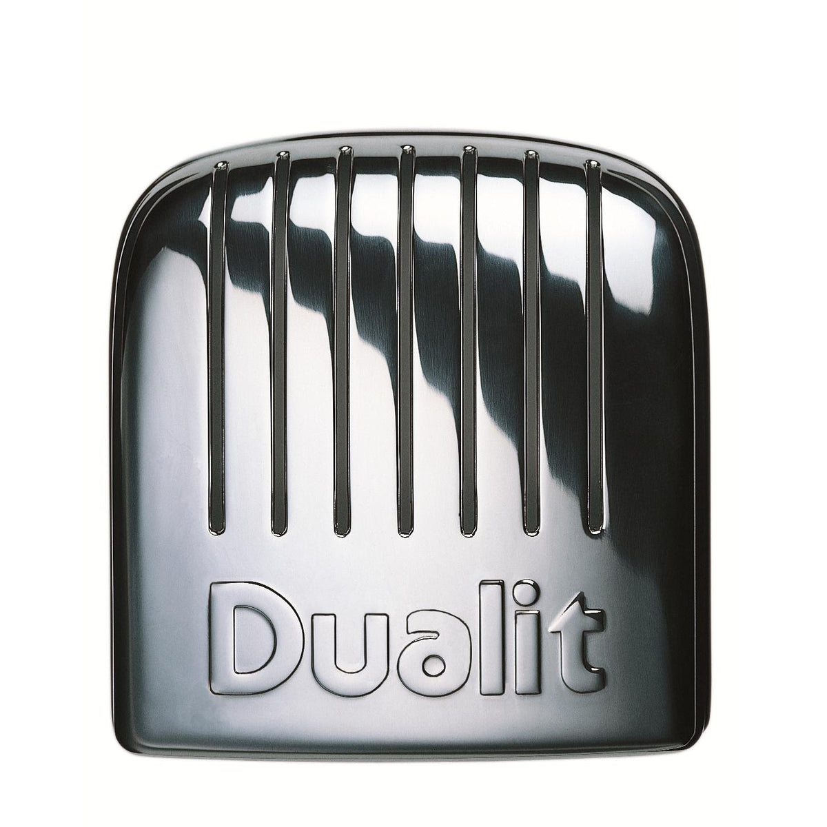 Dualit Toaster 40348 grau - 4 Schlitze Brottoaster mit 2,2 kW - Metall Toaster für Brot Bagels und Toast - Für Brötchen Croissants und Waffeln