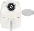 Kleine Luftfritteuse - 3,4 Qt mit manueller Temperaturregelung - Antihaftbeschichtung und 30 Minuten Timer für ölfreies Kochen - kompakter elektrischer Airfryer für die Küche