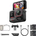 Insta360 Ace Pro 2 Xplorer-Bundle Mondsilber - Wasserdichte 8K Actionkamera mit Leica Optik - 1,3 Zoll Sensor und Dual KI Chip - Schwachlichtkamera mit Doppel Akku
