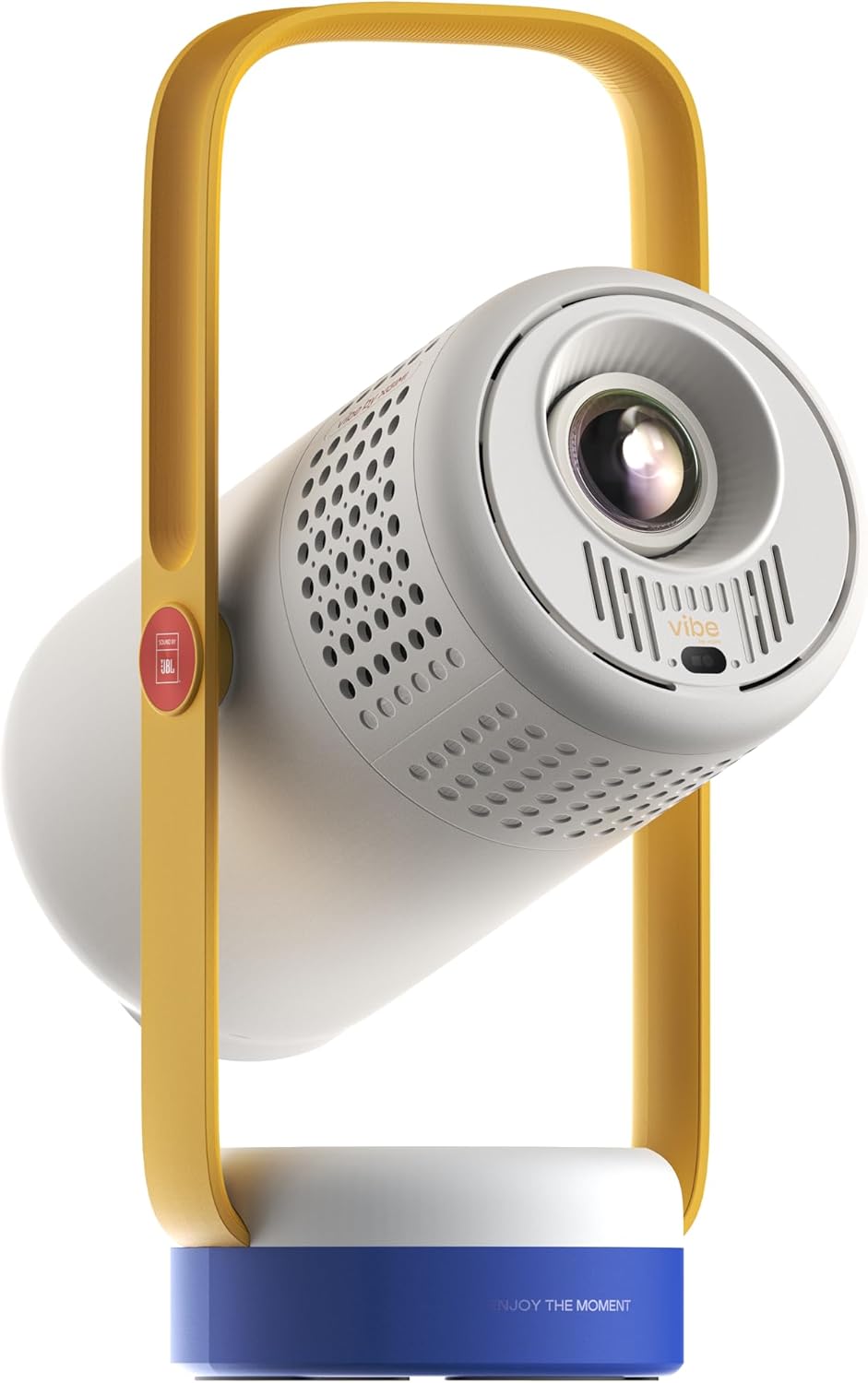 XGIMI Vibe One mit Akku Smarter tragbarer mini Beamer - 1080p mit Google TV und Netflix - JBL Sound Autofokus und automatische Trapezkorrektur - Blue Spark für Zuhause und Outdoor