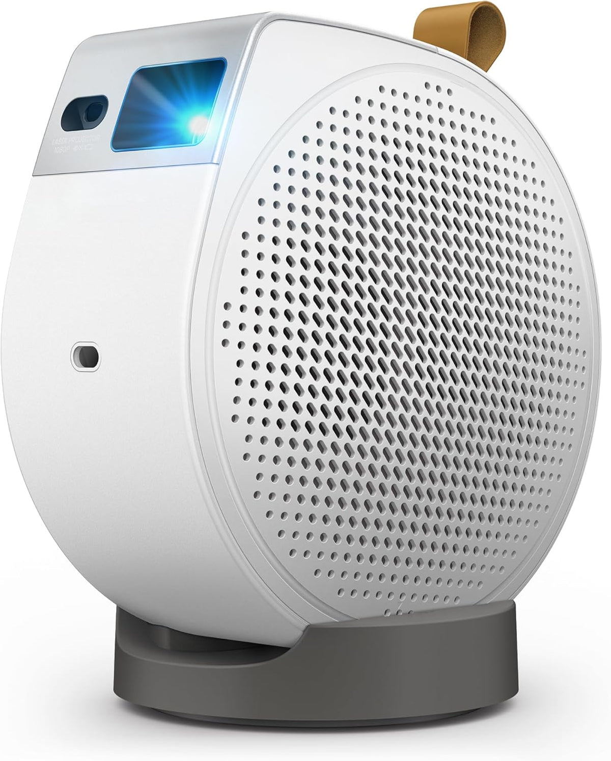 BenQ GV50 Full HD Laser Beamer - Tragbarer Projektor mit 500 ANSI Lumen und drehbarer Winkelprojektion - Google TV Netflix Chromecast und AirPlay - 18 Watt Bass Lautsprecher und Autofokus