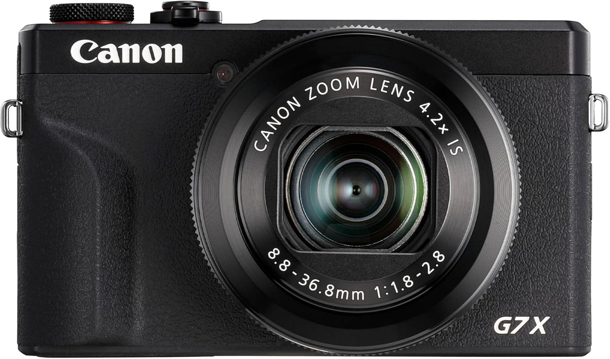 Canon PowerShot G7 X Mark III Kompaktkamera - 1 Zoll Sensor mit 4K Video - Lichtstarkes f 2,8 Objektiv und Bildstabilisierung - WLAN Bluetooth für Reisen und Content Creation