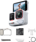 Insta360 Ace Pro 2 Polarweiß Limited Edition - Xplorer Bundle Mondsilber mit 8K Leica Kamera - 1,3 Zoll Sensor und Dual KI Chip - Flip Touchscreen für Schwachlicht und KI Bearbeitung