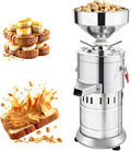 Kommerzielle Nussmühle Edelstahl - 1100W für Erdnuss Sesam Mandel Cashew und Pekannuss - bis zu 15kg pro Stunde Verarbeitung - professionelle Maschine für Nussbutter