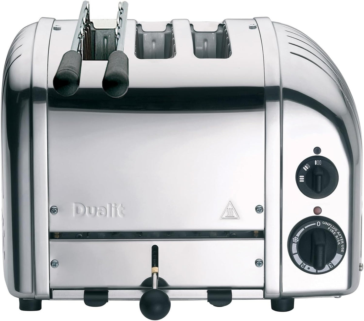 Dualit 3 Scheiben Kombi Toaster 31213 - 1700W elektrischer Brotröster - polierter Edelstahl und Aluminium - für Toast und Frühstück