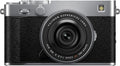 FUJIFILM X-E5 mit XF23mm Kit Silver - Spiegellose Systemkamera mit CMOS Sensor - XF23mm F2.8 R WR Festbrennweite - Sensor Shift Bildstabilisierung und Fujifilm X Mount