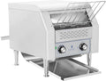 Royal Catering RCKT 1940 Durchlauftoaster - Edelstahlgehäuse in Schwarz - kompakter Förderband Toaster für Frühstücksbuffets - für Burger Restaurants und professionelle Gastronomie