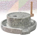 Manuelle Steinkörnermühle mit Handkurbel - Steinmühle für Getreide und Gewürze - Für frisches Brot Tortillas und Küchenzutaten - Klassische Handmühle für Zuhause