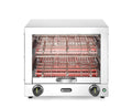 HENDI Multi Toaster 262214 - Zwei Ebenen mit 6 Toasterzangen und Brötchenaufsatz - 15 Minuten Timer mit Glocke - 3000 Watt Quarzröhren Toaster aus Edelstahl