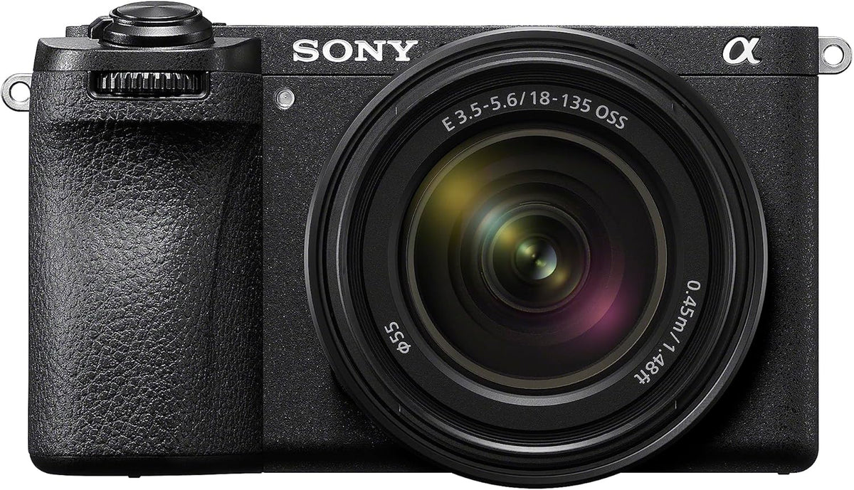 Sony Alpha 6700 APS-C Systemkamera - 18 bis 135 mm Zoomobjektiv und KI Autofokus - 4K Video mit 120 Bildern - 5 Achsen Stabilisierung und Touchscreen