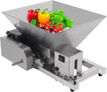 Elektrische Obstmühle 4 Liter - Maischemühle und Obsthäcksler mit 60 Watt Motor - Edelstahl Kunststoff und Kupfer - Für Obst Brot und braunen Zucker