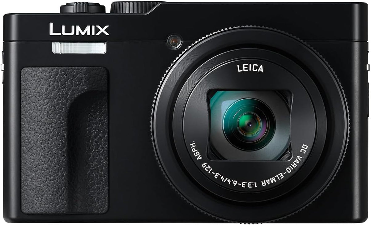 Panasonic LUMIX DC TZ99 Reisekamera - 20,3 MP Kompaktkamera mit 30 fach optischem Zoom - Leica DC Objektiv 24 bis 720 mm und OIS - 4K 30p WLAN Bluetooth und Klappmonitor