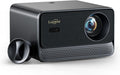 Beamer 4K Kompatibel mit Netflix und Live TV - 1080p mit 1300 ANSI Lumen und WiFi 6 - Autofokus HDMI eARC CEC und Dolby Audio - tragbarer Heimkino und Outdoor Projektor