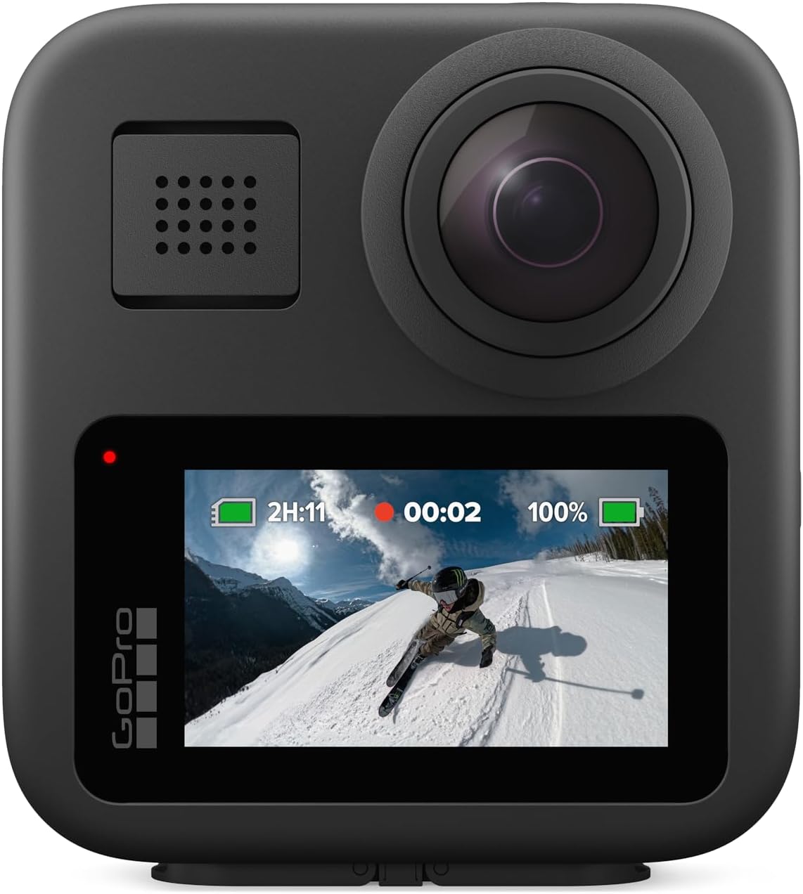 GoPro MAX 360 Grad Action Kamera - 5,6K Video und 16,6 MP 360 Grad Fotos - Stabilisierung und 1080p Live Streaming - Wasserdichte Kamera für Rundum und klassische Aufnahmen
