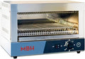 MBH Profi Toaster elektrisch Edelstahl Gastro - 1 Ebene für Brot und Toast - 45 x 26,5 x 30cm kompakter Industrietostofen - für Hotel Restaurant und gewerbliche Küchen