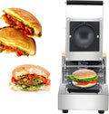 HCAUYNN UFO Burger Maschine - 700 Watt elektrische Eis Sandwich Presse - Präzise Temperaturkontrolle und Antihaft Backfläche - Gewerbegerät mit 10 kg Gewicht