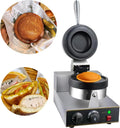Generic Burger Maker A - Edelstahl Hamburger Presse mit 180 Grad Drehmechanismus - Antihaftbeschichtung für Sandwiches und Burger - gewerbliche elektrische Presse für Snackzubereitung