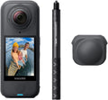 Insta360 X4 Air Snowboard-Bundle - Leichte 165 g wasserdichte 8K 360 Grad Actionkamera - Wechselbare Linsen und Selfie Stick Effekt - Windschutz Stabilisierung und KI App