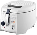 De'Longhi Fritteuse f28533w1 - Elektrische Friteuse für Pommes und frittierte Speisen - Küchenfritteuse Modell F28533W1 - Weiß für den Haushalt