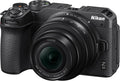 Nikon Z30 Systemkamera Kit - 20,9 MP DX Kamera mit 16 bis 50 mm VR Objektiv - 4K UHD und bis zu 11 Bilder pro Sekunde - Hybrid AF ISO 100 bis 51200 in Schwarz