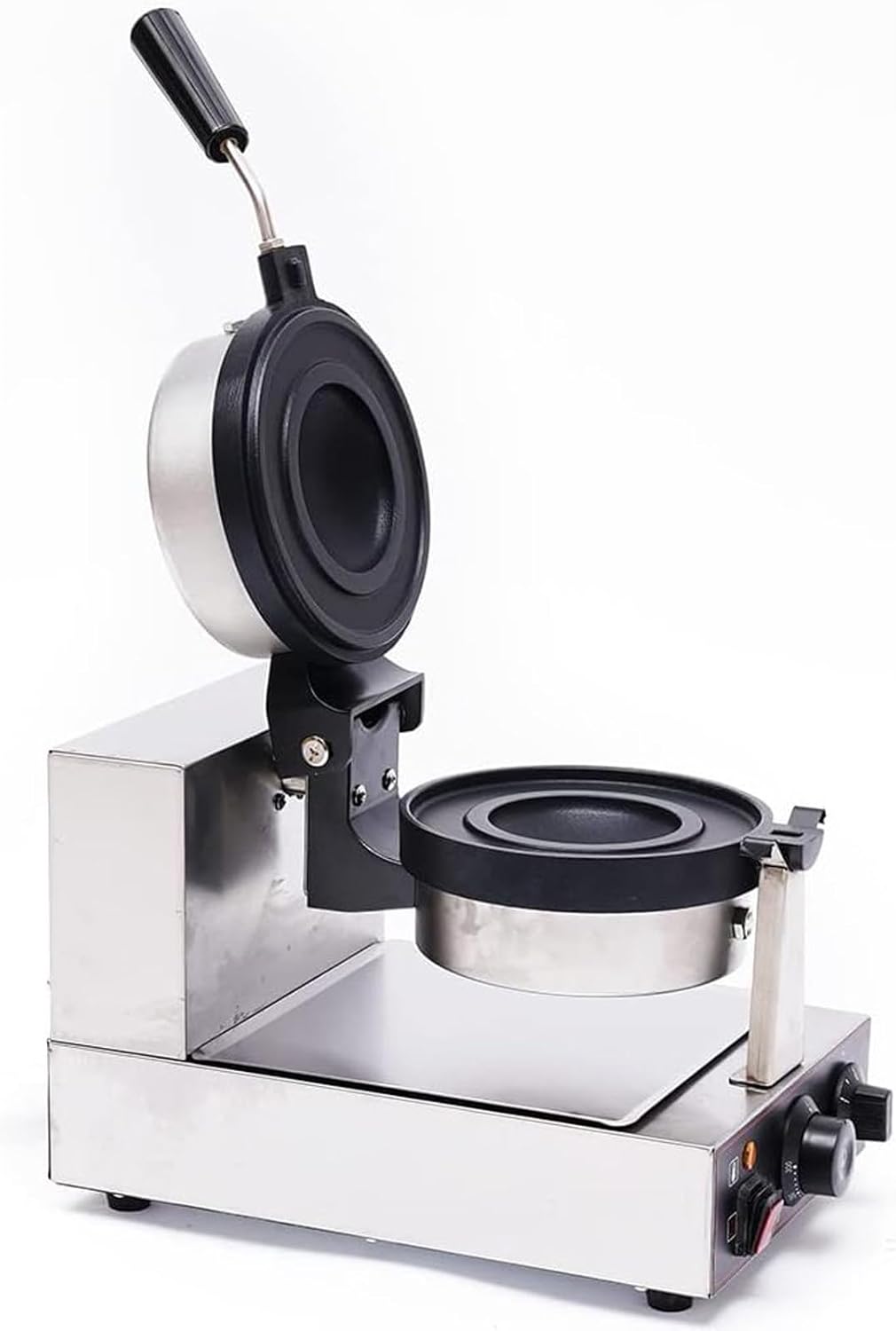 Generic Burger Maker Single - elektrische Hamburger und Sandwich Presse mit Antihaftbeschichtung - kompakte Einzelmaschine für Party und Küche - für Burger Brot und Snacks