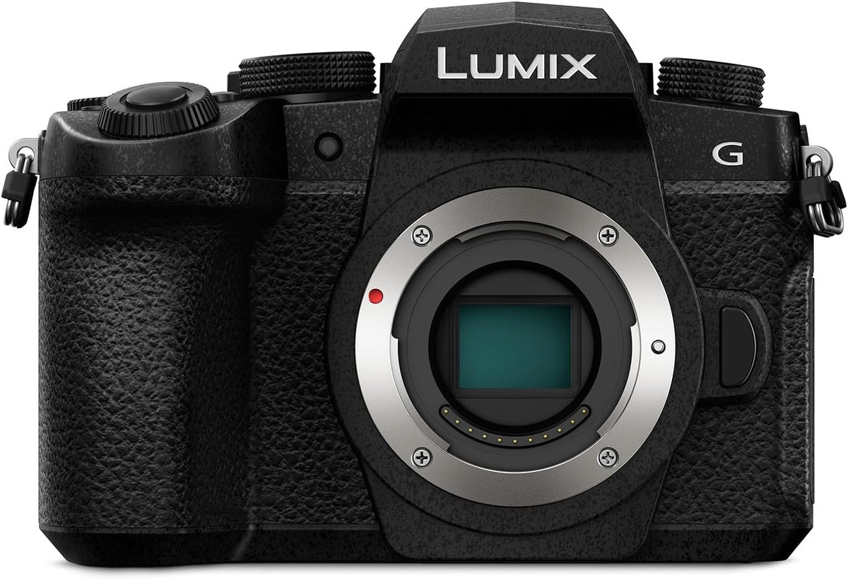 Panasonic LUMIX DC G97E Systemkamera - 20,3 MP Micro Four Thirds Kamera mit 4K 30p - Schneller Autofokus und Dual Bildstabilisierung - OLED Sucher WLAN Bluetooth und Wetterschutz