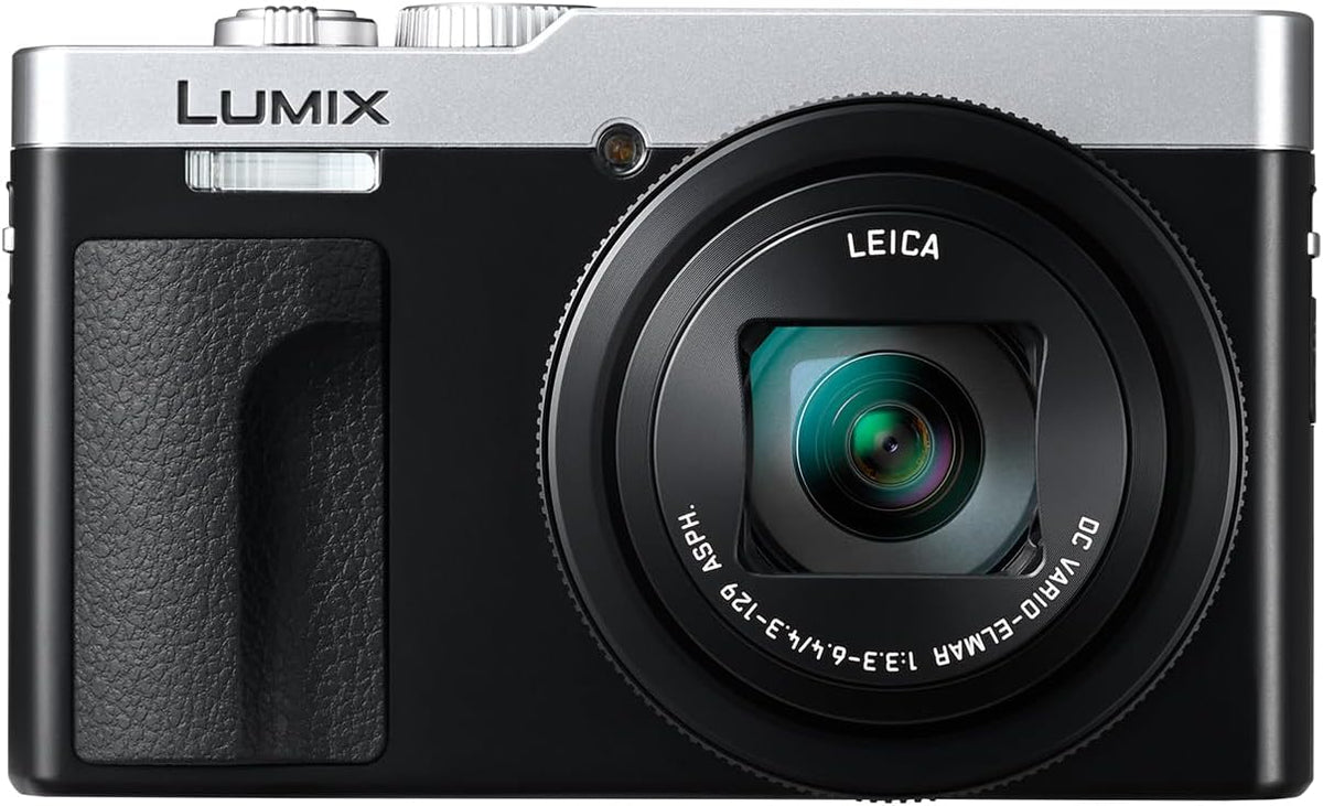 Panasonic LUMIX DC-TZ99E-S Kompakte Travel Zoom Kamera - 20,3MP mit Leica DC Objektiv und 30fach Zoom - 24-720mm mit optischem OIS - 4K30p WLAN Bluetooth und klappbarer Monitor