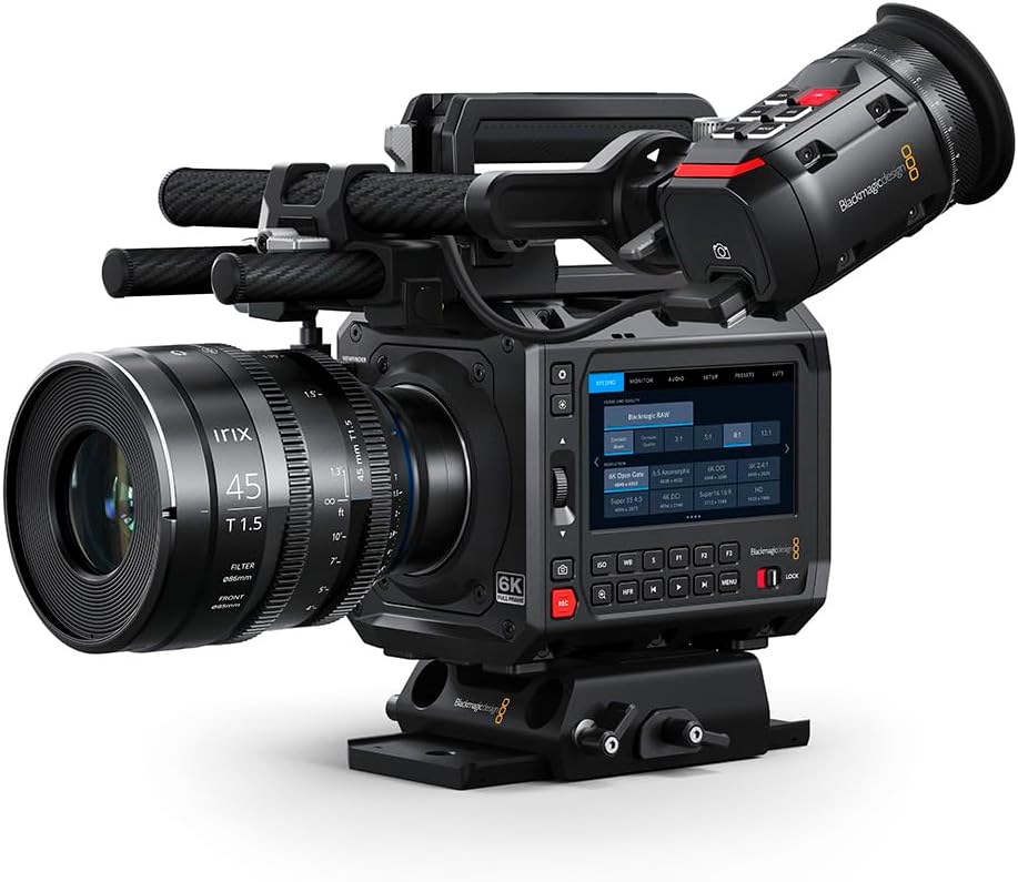 Blackmagic Design Pyxis 6K - L Mount Cinema Kamera BM CINECAMCPYXA60LFL - 6K CMOS Sensor mit Wechselobjektivsystem - CFexpress Speicher HDMI und professionelle Videoformate