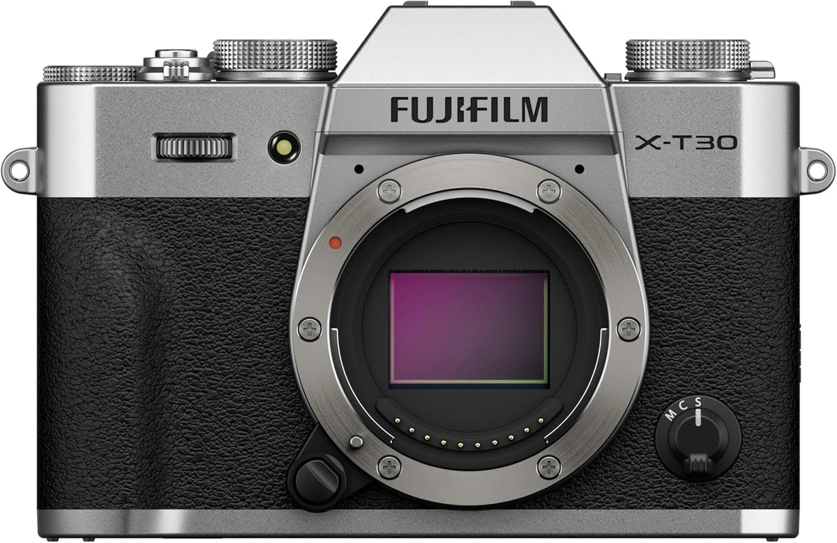 FUJIFILM X-T30 III Gehäuse Silber - Spiegellose 26,1 MP Systemkamera mit CMOS Sensor - Fujifilm X Mount und Hybrid Bildstabilisierung - JPEG und MP4 für Foto und Video