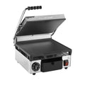 Gusseisen Platte RS 9416 - Single Glatte Grillplatte für Toast und Sandwiches - Elektrischer Sandwich Grill mit 2900 Watt - 230 Volt für Pizza