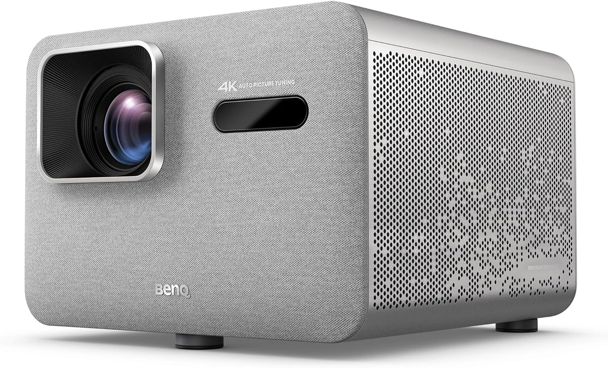 BenQ TK705i 4K HDR Heimkinobeamer - DLP Projektor mit 3000 ANSI Lumen und Google TV Netflix - HDMI 2.1 MEMC und HDR10 Plus - Optischer Zoom mit geringem Input Lag