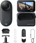 Insta360 GO 3S Fahrrad-POV-Bundle 128 GB Schwarz - Tragbare 4K Mini Actionkamera mit Freihandaufnahme - 140 Minuten Akku und 10 Meter wasserdicht - Stabilisierung und Apple Find My