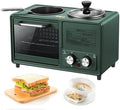 Generic Frühstücksmaker 4 in 1 - 1600W Küchengerät mit Antihaft Pfanne - doppelseitiges Kochen für Sandwiches und Eier - kompakter Frühstücksbereiter für Zuhause und Camping