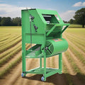 Kommerzielle Erdnussschälmaschine - 200 bis 300kg pro Stunde mit Vibrationssieb - 2800 Umdrehungen pro Minute Motordrehzahl - Schälmaschine mit Filter für Erdnüsse und Getreide