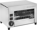Milan Toast Zweiplatz Toaster - Zwei Toastplätze mit 2 Zangen - 15 Minuten Timer für kontrollierte Zubereitung - Edelstahlgerät in Silber Schwarz für Brot und Sandwiches