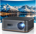 HAPPRUN Heimkino Beamer - Full HD mit 1500 ANSI Lumen - KI Autofokus und automatische Trapezkorrektur - WiFi 6 Bluetooth 5.2 und bis zu 300 Zoll Projektion