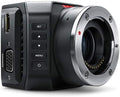 Blackmagic Design Micro Studio Camera 4K - kompakte 4K Studio Videokamera mit CMOS Sensor - SDXC Speicherkartensteckplatz - SDI und USB Anschlüsse