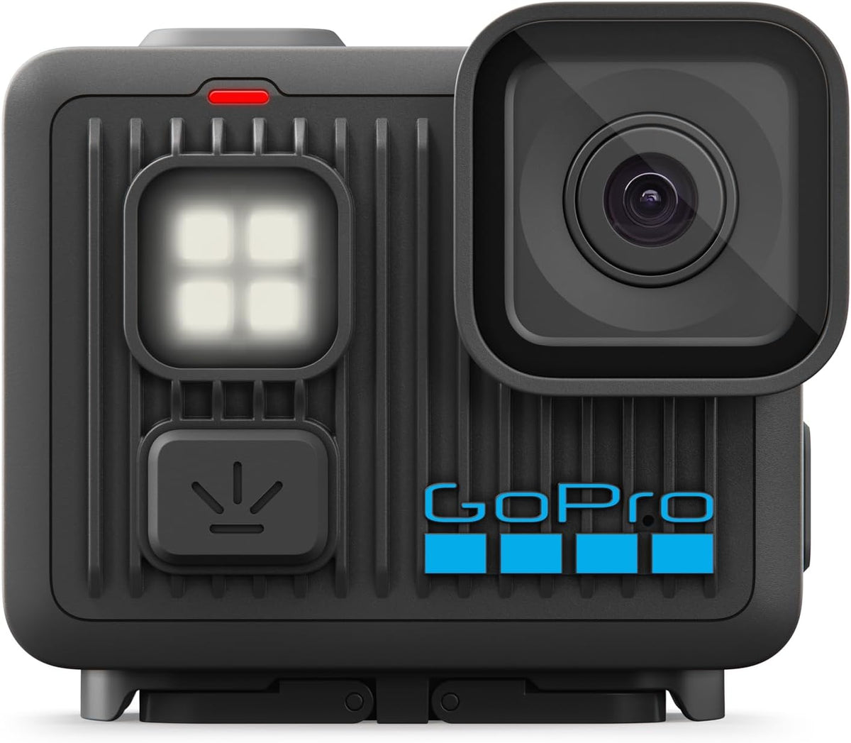 GoPro LIT Hero - Leichte wasserdichte Action Kamera mit integriertem Licht - 4K 60FPS Ultra HD Video und 12 MP Fotos - Touchscreen und HyperSmooth Stabilisierung