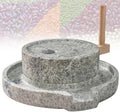 Generic Handkurbel Steinmühle - traditionelle handgefertigte Mühle mit Mühlstein - für Brot Tortillas und Gewürze - manuelle Küchenmühle ohne Strom