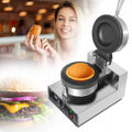 Burger Maker Maschine - elektrische Eiscreme Sandwich Presse mit Antihaft Waffelform - 220V für privaten und gewerblichen Gebrauch - für Burger Sandwiches und Snacks