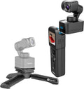 Feiyu Pocket 3 Kit Gimbal Kamera - 4K Ultra HD mit 12 MP Fotos - 3 Achsen Stabilisierung und Gesichtstracking - magnetische Basis mit abnehmbarem Griff