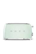 Smeg TSF02PGEU Toaster für 2 Scheiben - 950W mit 2 langen Schlitzen - 6 Bräunungsstufen - Pastellgrün mit Bagel Auftau und Aufwärmfunktion
