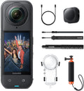 Insta360 X5 Unsichtbares Tauch Bundle - wasserdichte 8K 360 Grad Action Kamera - 3 Stunden Akku und Stabilisierung - Selfie Stick Effekt und KI Bearbeitung