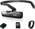 ORDRO EP8 tragbare 4K Videokamera - Ultra HD mit 60 Bildern pro Sekunde - 2 Achsen Gimbal und CMOS Sensor - WLAN Camcorder mit Fernbedienung und 64 GB Karte